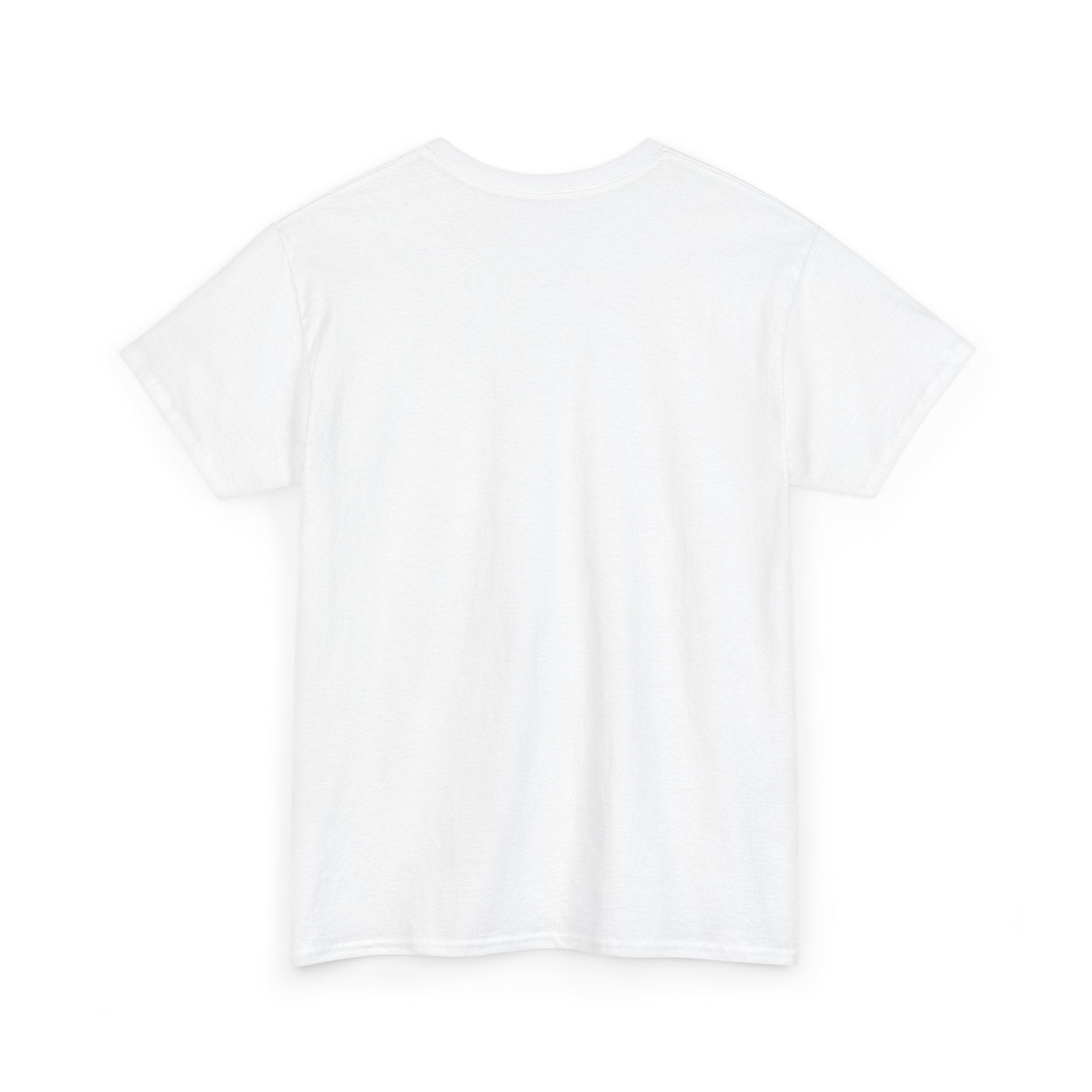 White t-shirt on a white background